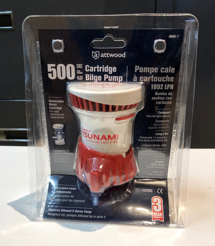 Attwood 12V Sun Pump Bilge Pump.